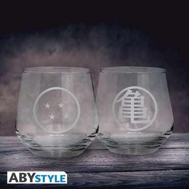 DRAGON BALL - 2 Glass Set Kame & Dragon Ball ABYVER171
