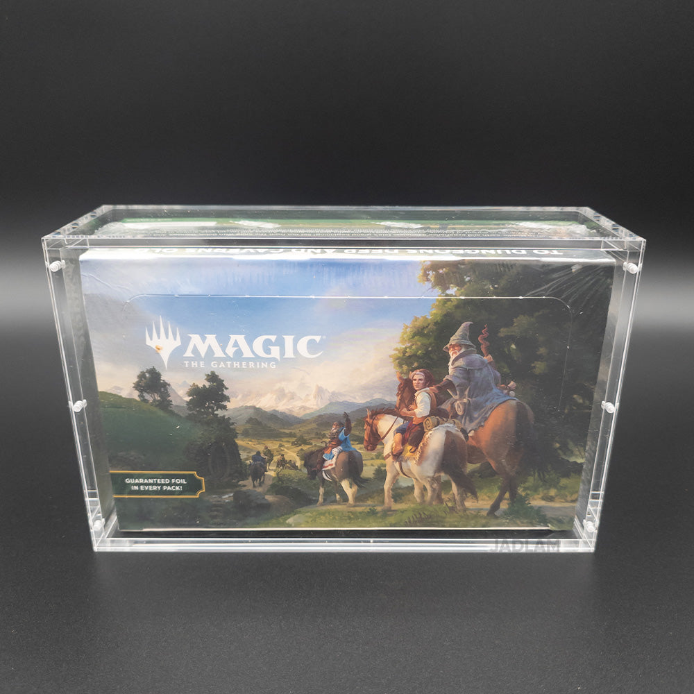 Magic: The Gathering Booster Box Premium Magnetic Acrylic Case Protector - X3