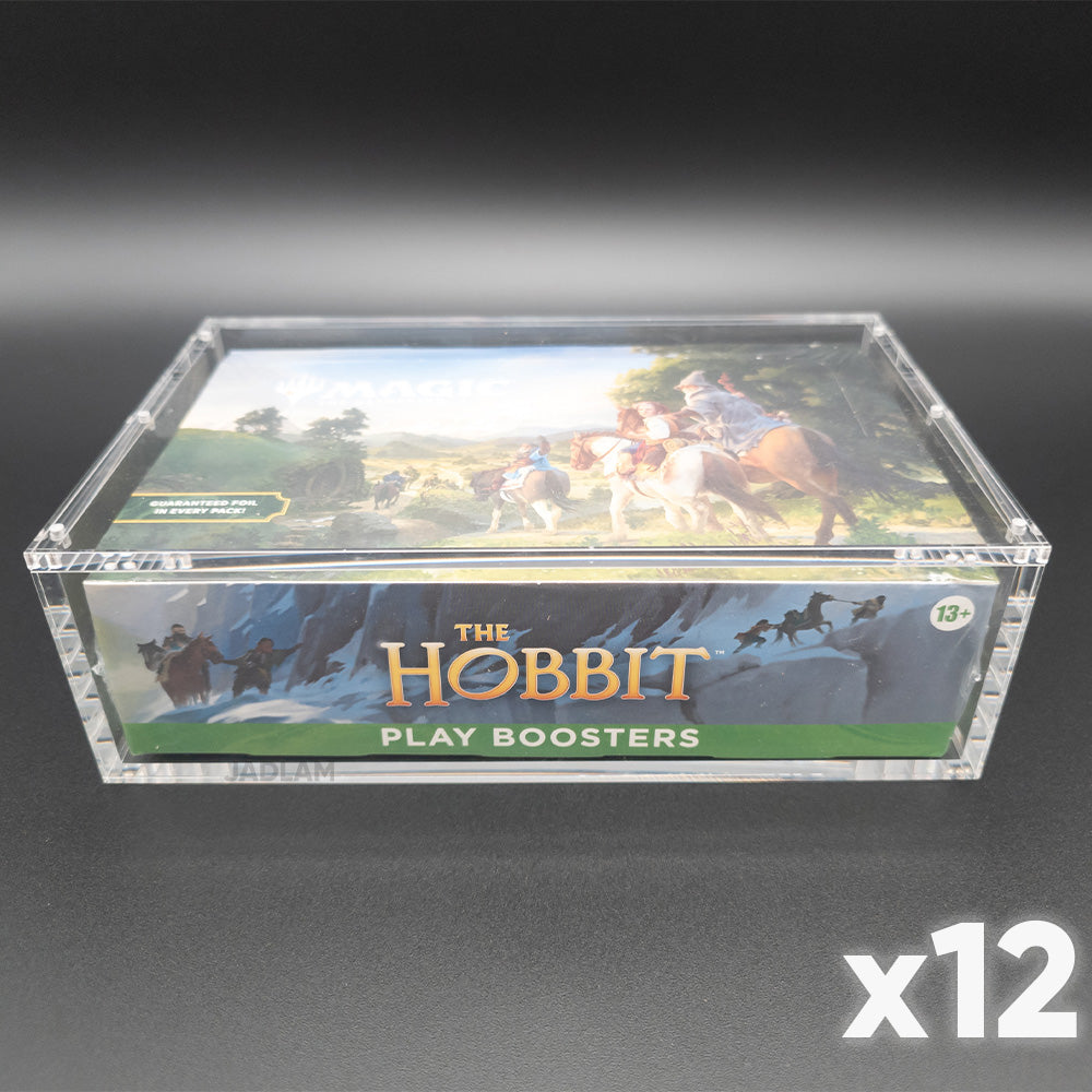 Magic: The Gathering Booster Box Premium Magnetic Acrylic Case Protector - X12