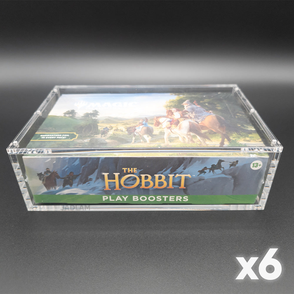 Magic: The Gathering Booster Box Premium Magnetic Acrylic Case Protector - X6