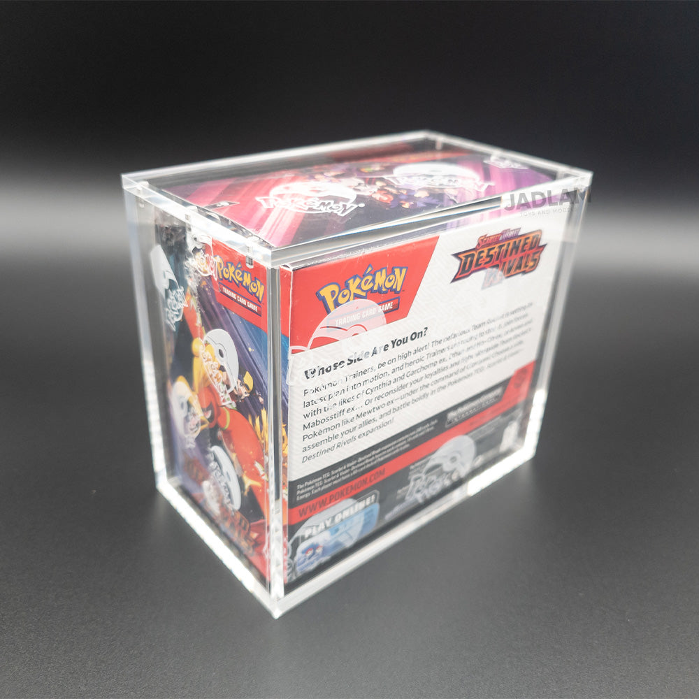 Pokemon Booster Box Premium Acrylic Magnetic Case Protector - X12