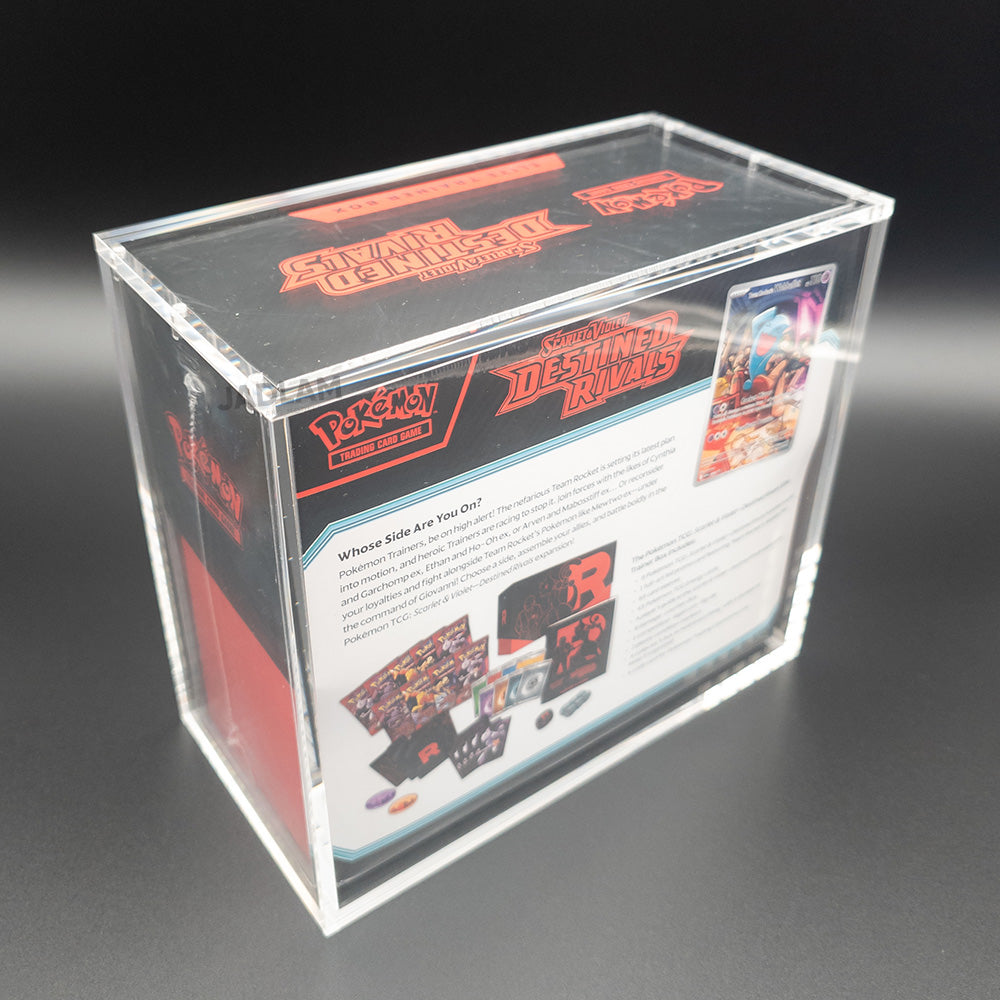 Pokemon Elite Trainer Box ETB Premium Acrylic Magnetic Case Protector - X6