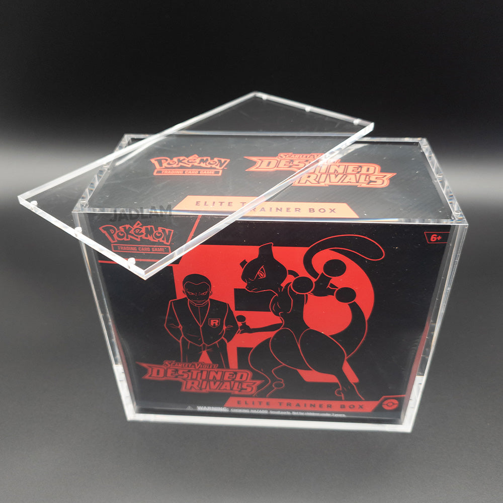 Pokemon Elite Trainer Box ETB Premium Acrylic Magnetic Case Protector - X12