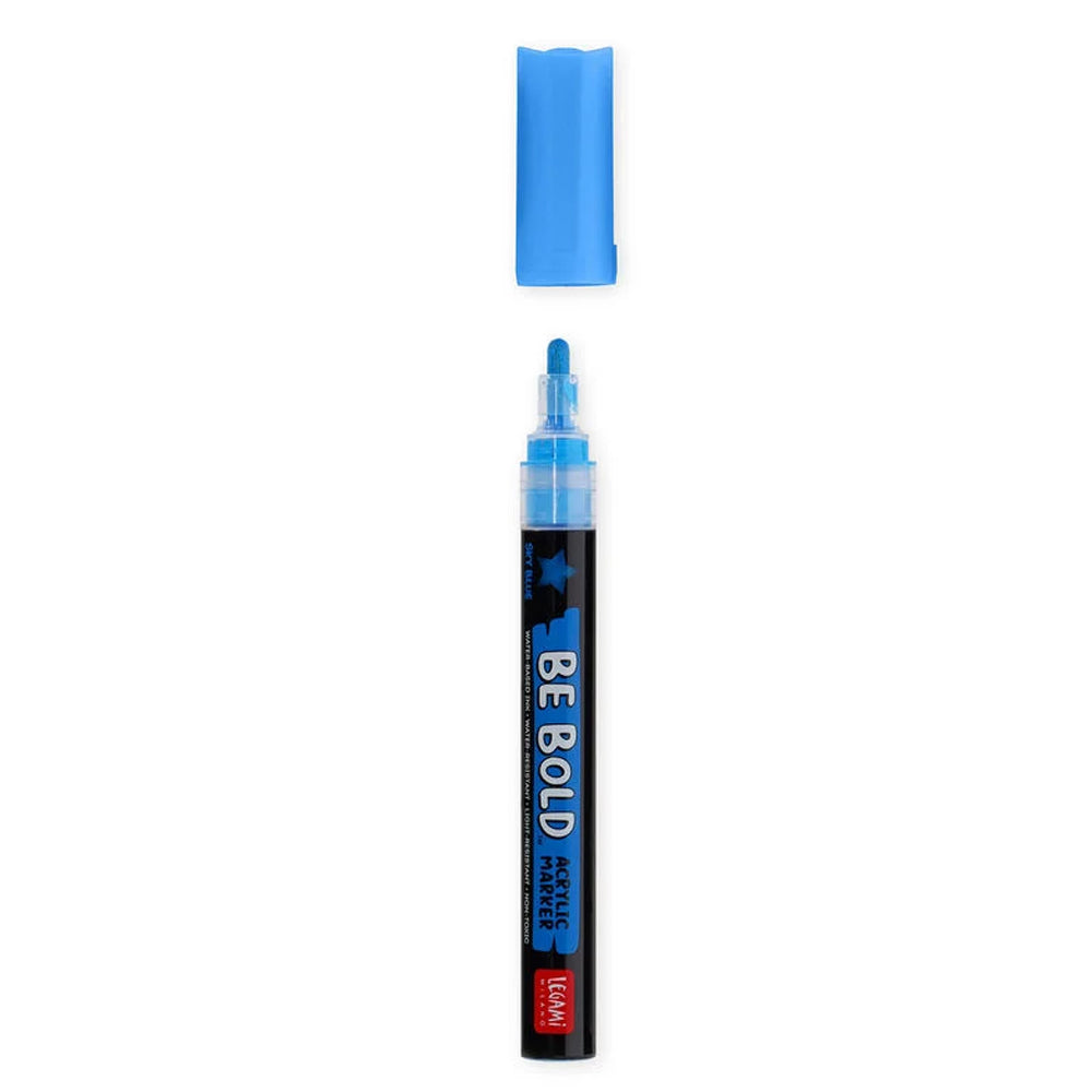 Legami Be Bold - Sky Blue Acrylic Paint Marker