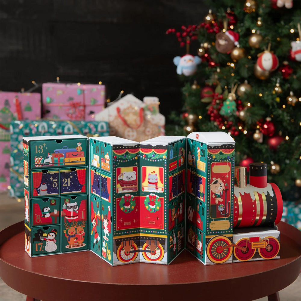 Legami 2025 Advent Calendar - Christmas Countdown Train