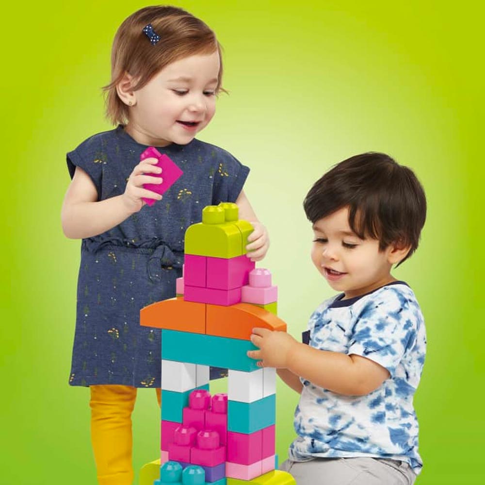 Mega Bloks First Builders Big Building 60-Block Bag DCH54