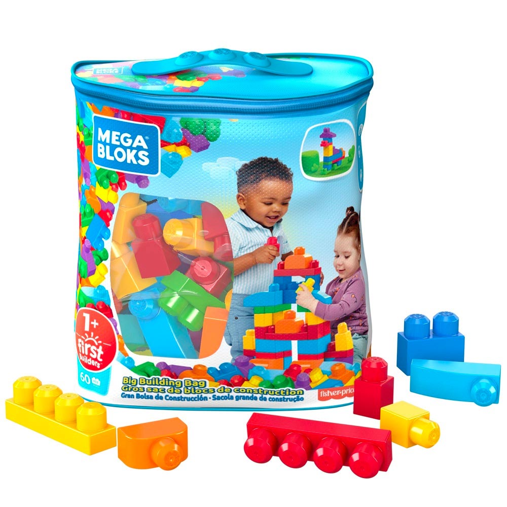 Mega Bloks First Builders Big Building Classic 60-Block Bag DCH55