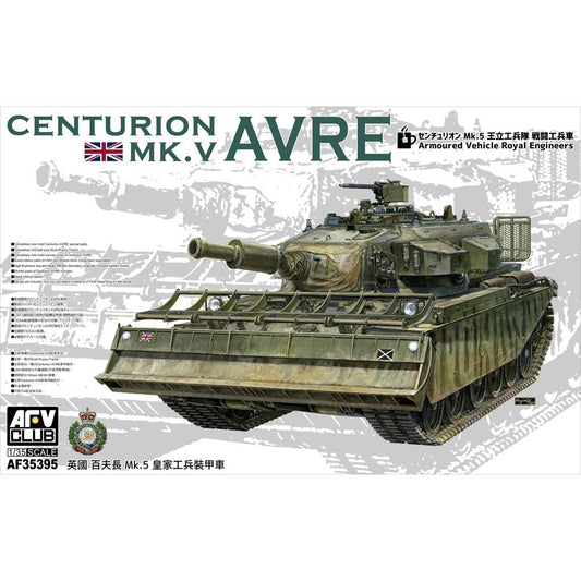 AFV Club British Army Centurion Mk V AVRE Tank 1:35 Plastic Model Kit 35395