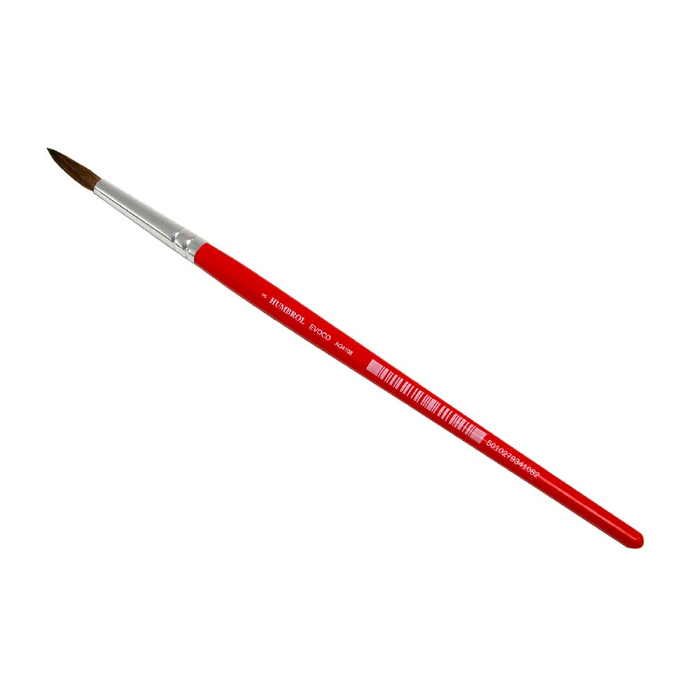 Humbrol 4108 Evoco Size 8 Model Kit Paint Brush
