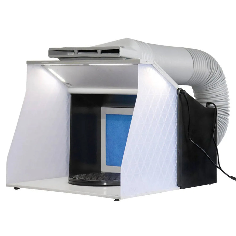 Royal Max Portable Fold Away Airbrush Spraybooth with LED Lights AH-310