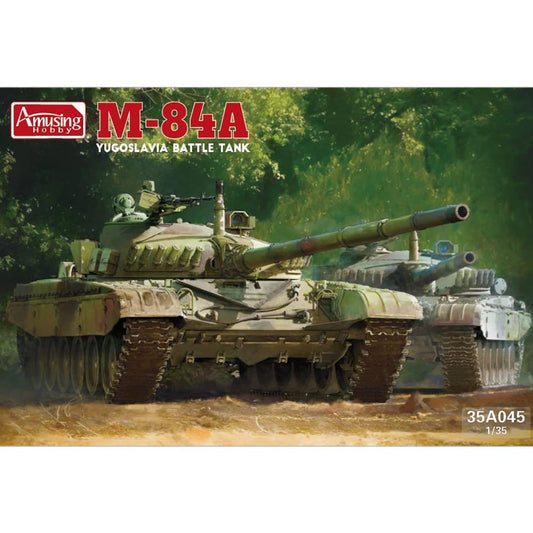 Amusing Hobby 35A045 M-84A  Yugoslavia Main Battle Tank 1:35 Plastic Model Kit