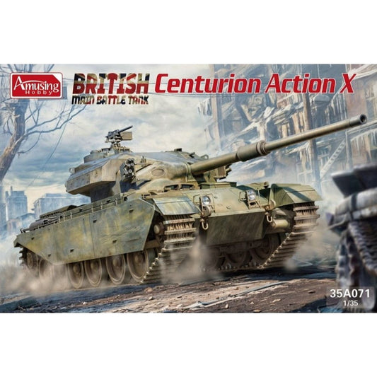 Amusing Hobby 35A071 Centurion Action X British MBT 1:35 Model Kit