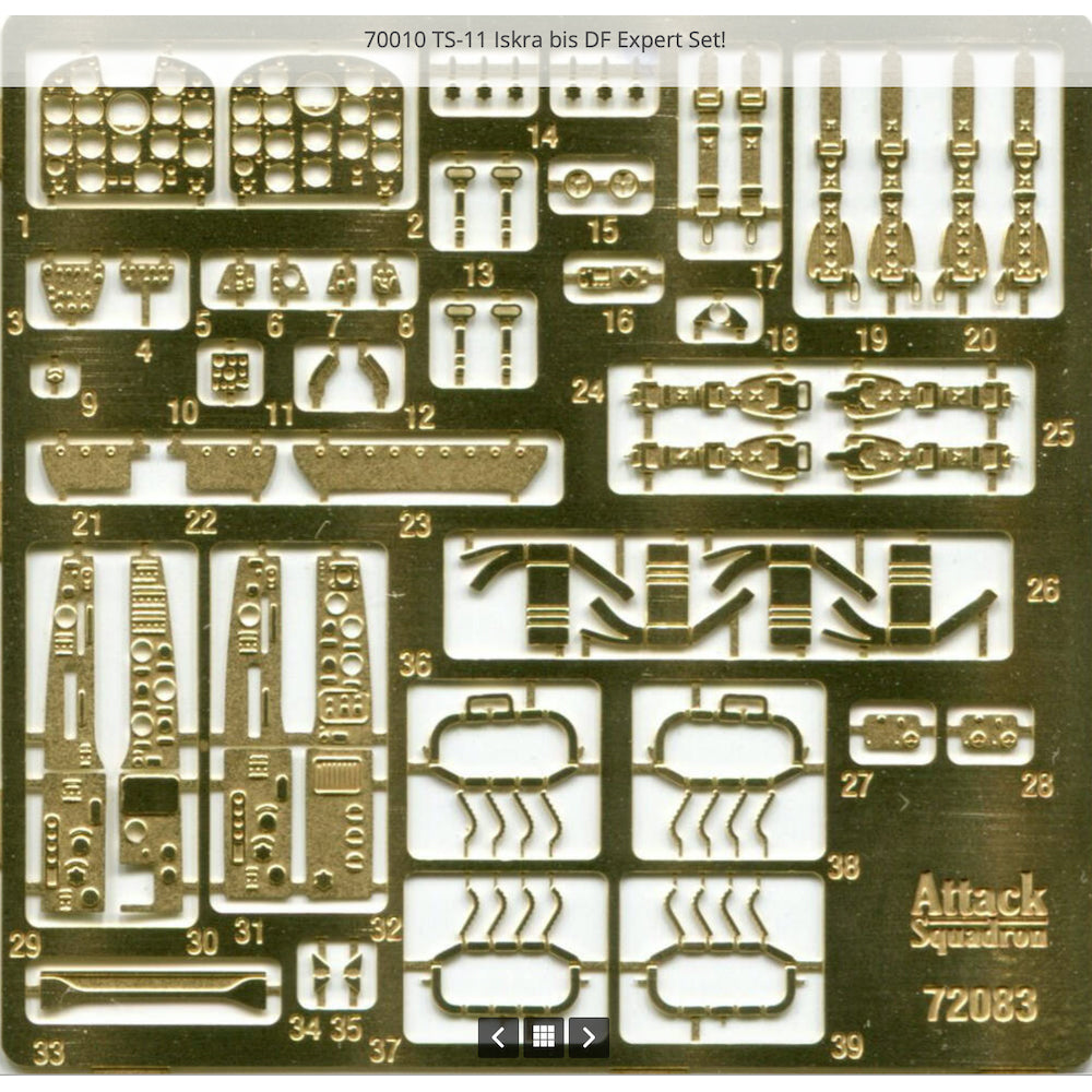 Arma Hobby 70010 TS-11 Iskra bis DF Expert Set 1:72 Model Kit