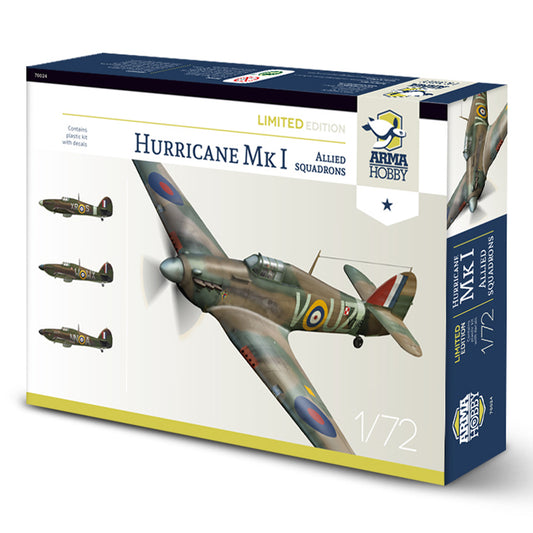 Arma Hobby 70024 Hawker Hurricane Mk.I Allied Squadrons 1:72 Model Kit