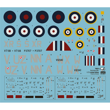 Arma Hobby 70024 Hawker Hurricane Mk.I Allied Squadrons 1:72 Model Kit