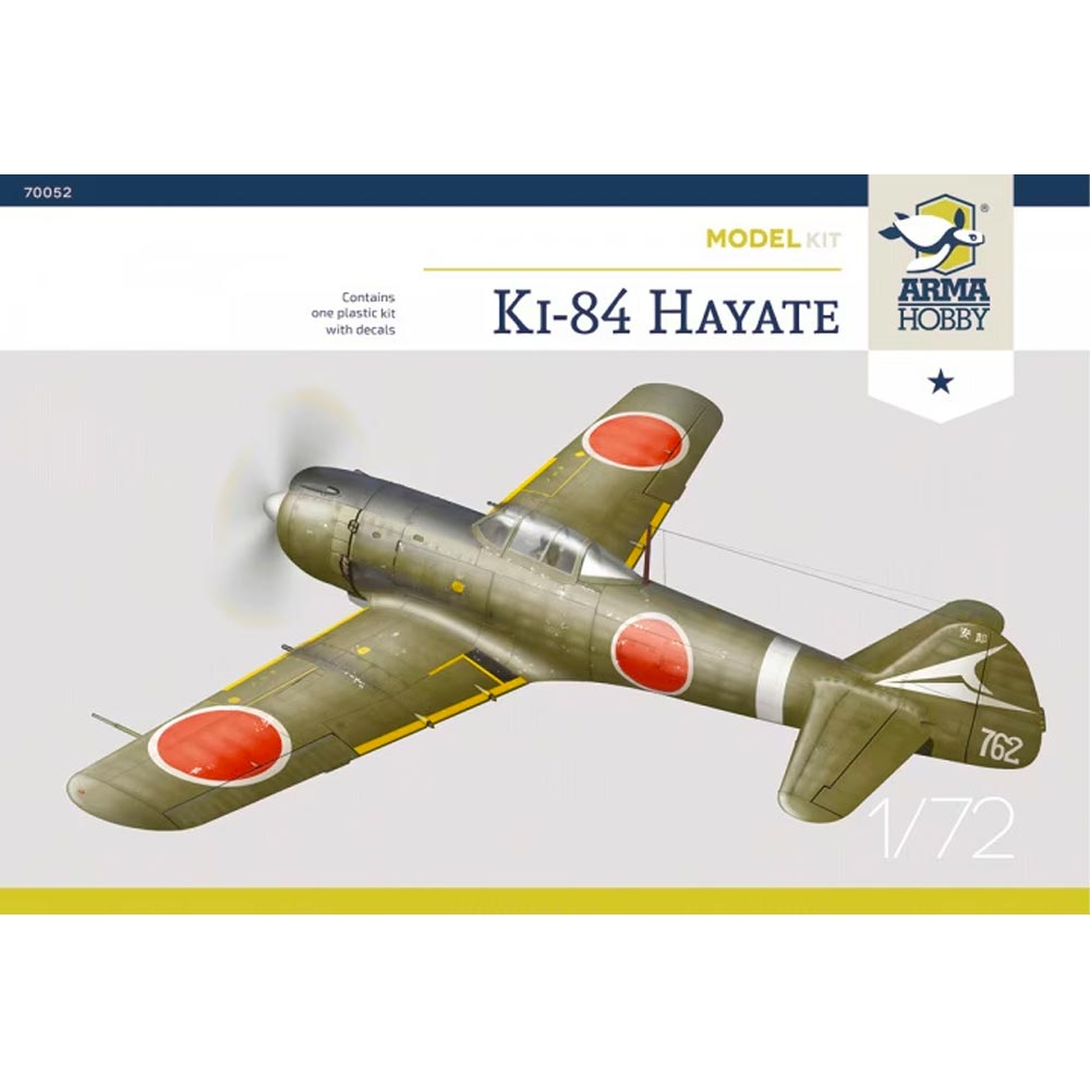 Arma Hobby 70052 Nakajima Ki-84 Hayate 1:72 Plastic Model Kit