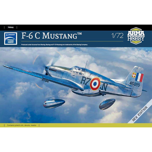 Arma Hobby 70068 F-6C Mustang 1:72 Model Kit