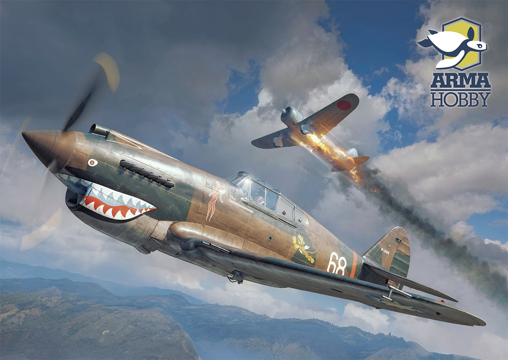 Arma Hobby 70094 Curtiss Hawk 81-A2 Flying Tigers 1:72 Model Kit