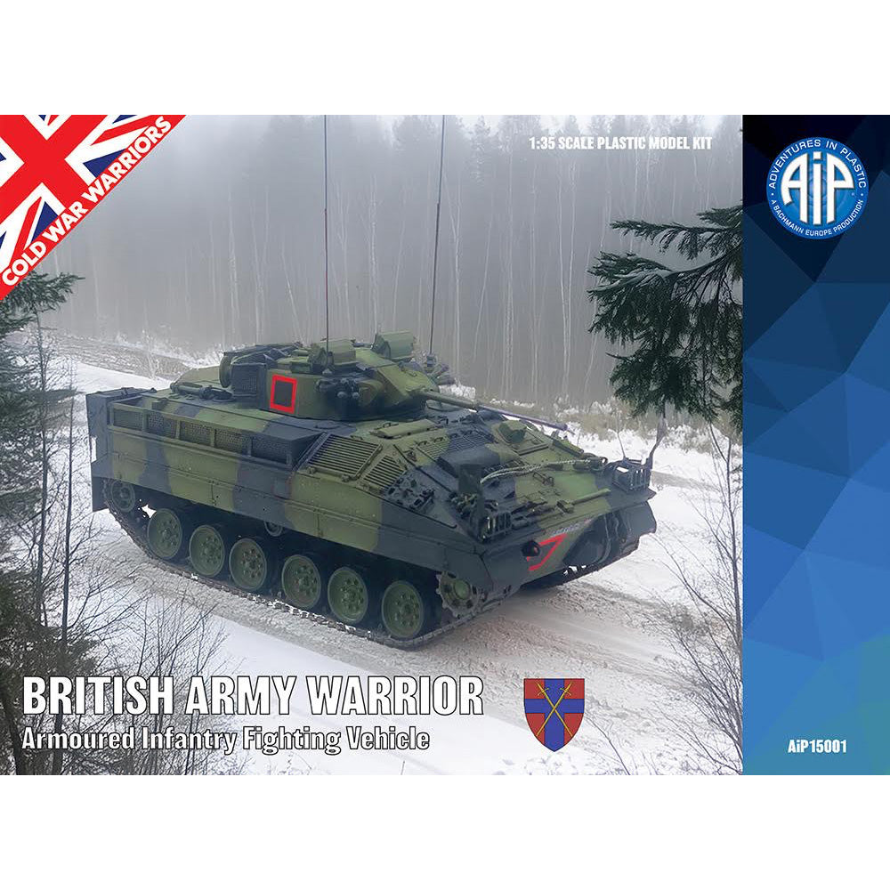 AiP 15001 British Army Warrior Armoured Infantry Fighting Vehicle 1:35 Model Kit