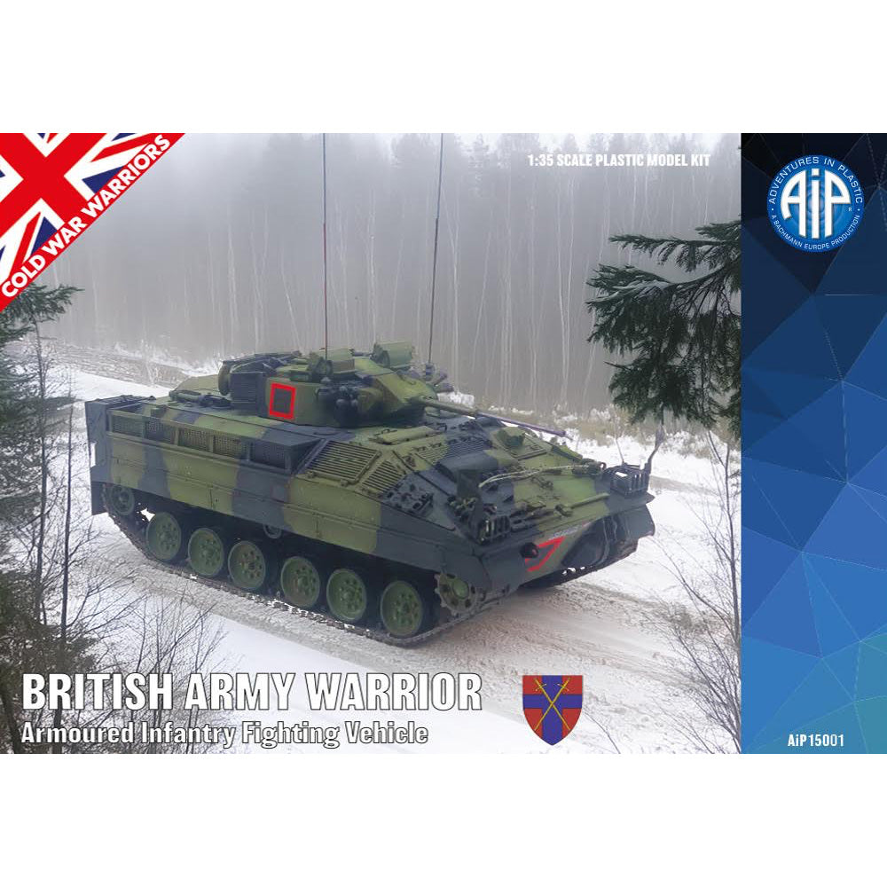 AiP 15001 British Army Warrior Armoured Infantry Fighting Vehicle 1:35 Model Kit