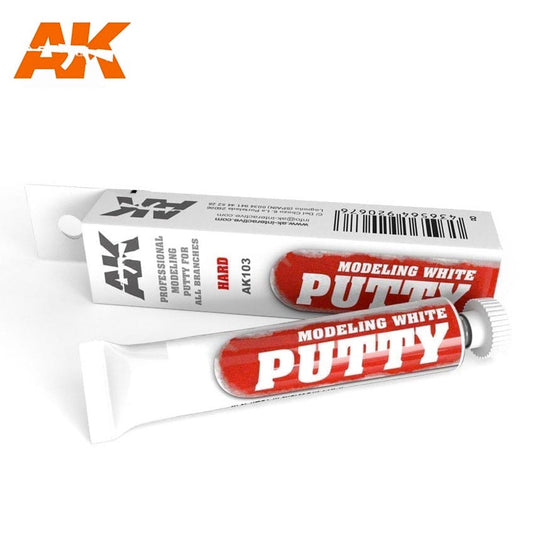 AK Interactive AK103 White Modelling Putty 20ml