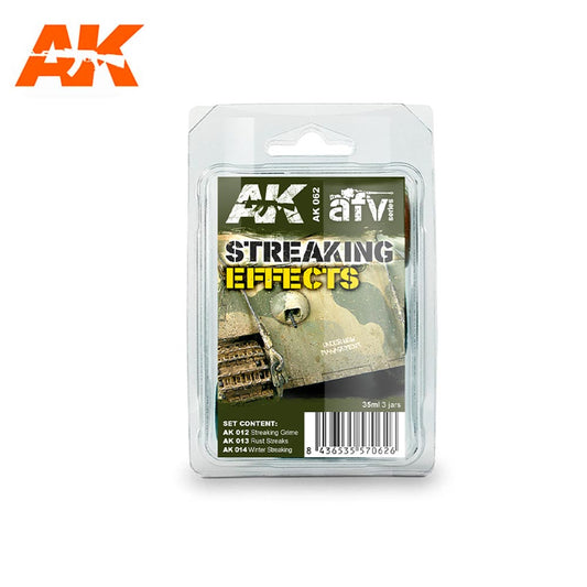 AK Interactive 62 Streaking Effects Weathering Set