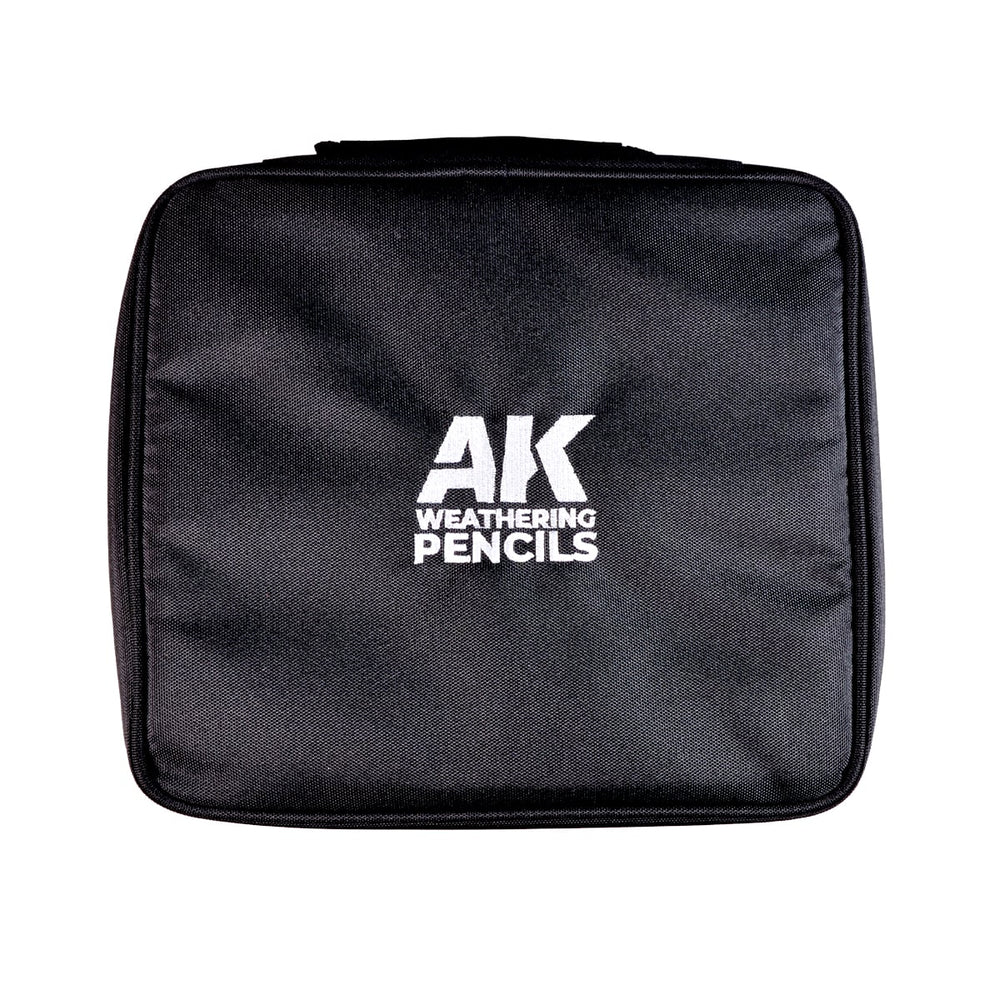 AK Interactive Weathering Pencils Full Range in Cloth Case AK10050