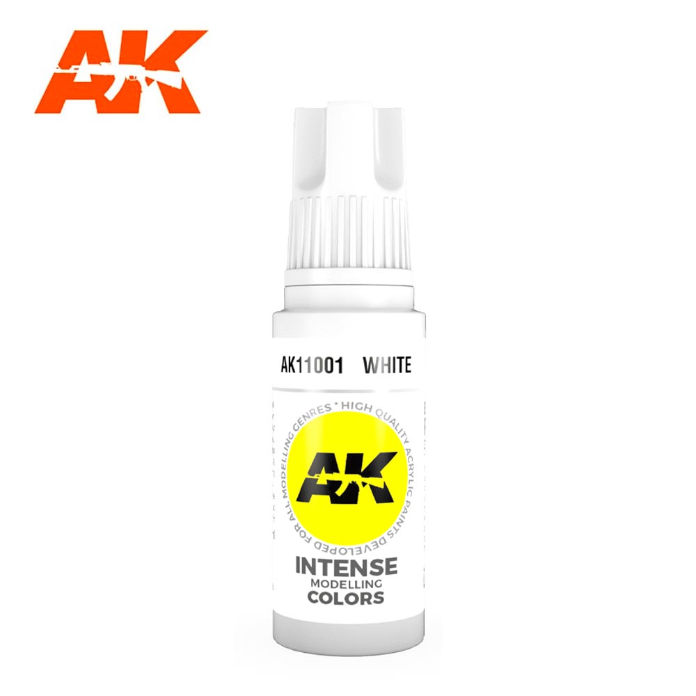 AK Interactive 11001 White 17ml 3rd Gen. Acrylic Model Paint