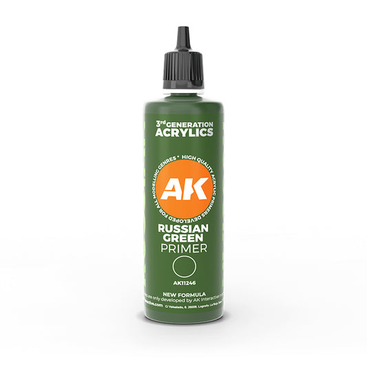 AK Interactive 11246 Russian Green Surface Primer 100ml