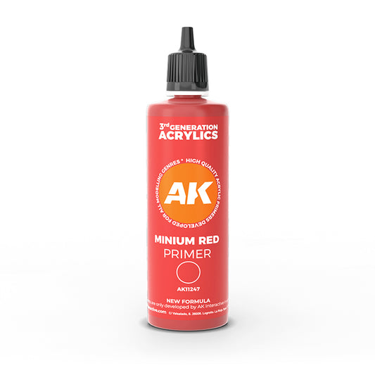 AK Interactive 11247 Minium Red Surface Primer 100ml