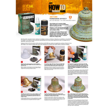 AK Interactive 11267 Bronze Verdigris Effect Paint