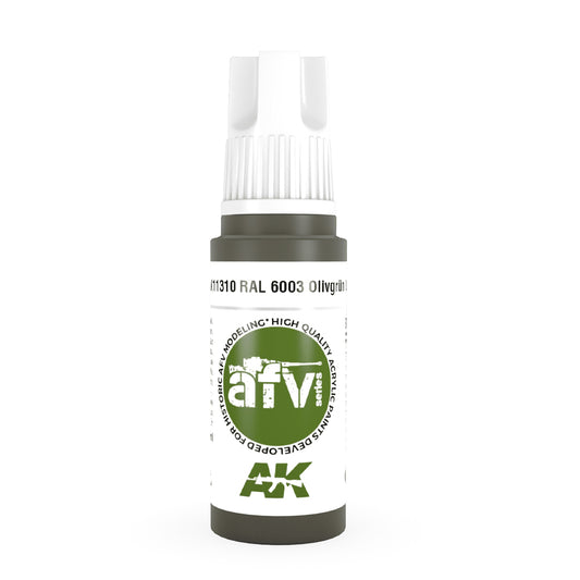 AK Interactive 11310 RAL 6003 Olivgrün Opt.2 17ml AFV 3G Acrylic Model Paint