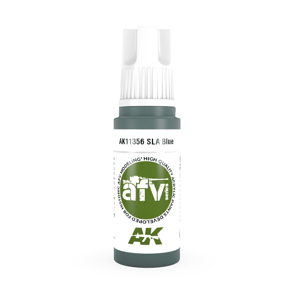 AK Interactive 11356 SLA Blue 17ml AFV 3G Acrylic Model Paint