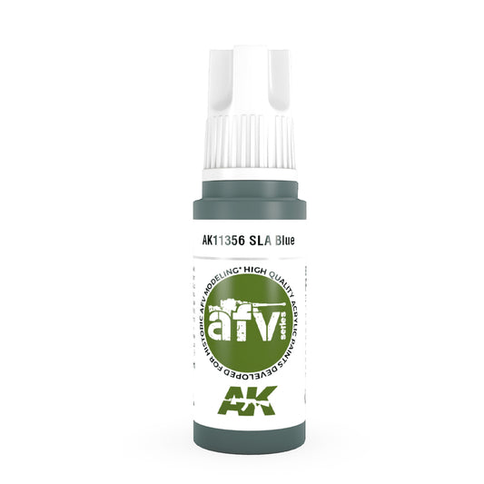 AK Interactive 11356 SLA Blue 17ml AFV 3G Acrylic Model Paint