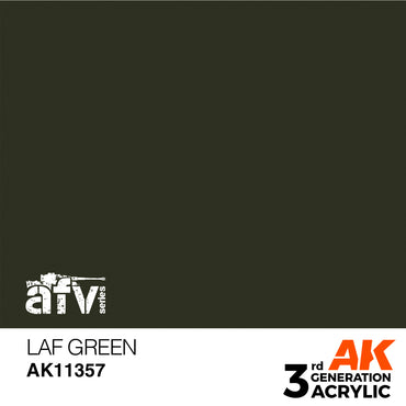 AK Interactive 11357 LAF Green 17ml AFV 3G Acrylic Model Paint