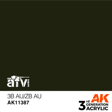 AK Interactive 11387 3B AU/ZB AU 17ml AFV 3G Acrylic Model Paint