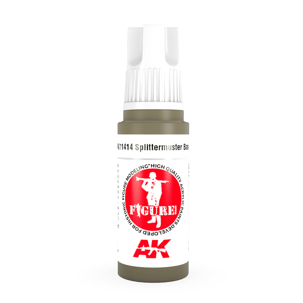 AK Interactive 11414 Splittermuster Base 17ml 3G Acrylic Model Paint