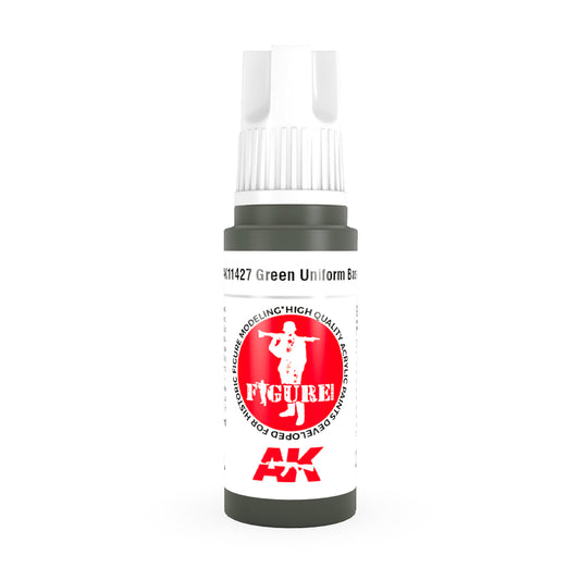 AK Interactive 11427 Green Uniform Base  17ml 3G Acrylic Model Paint