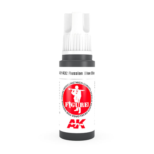 AK Interactive 11432 Russian Blue Base 17ml 3G Acrylic Model Paint