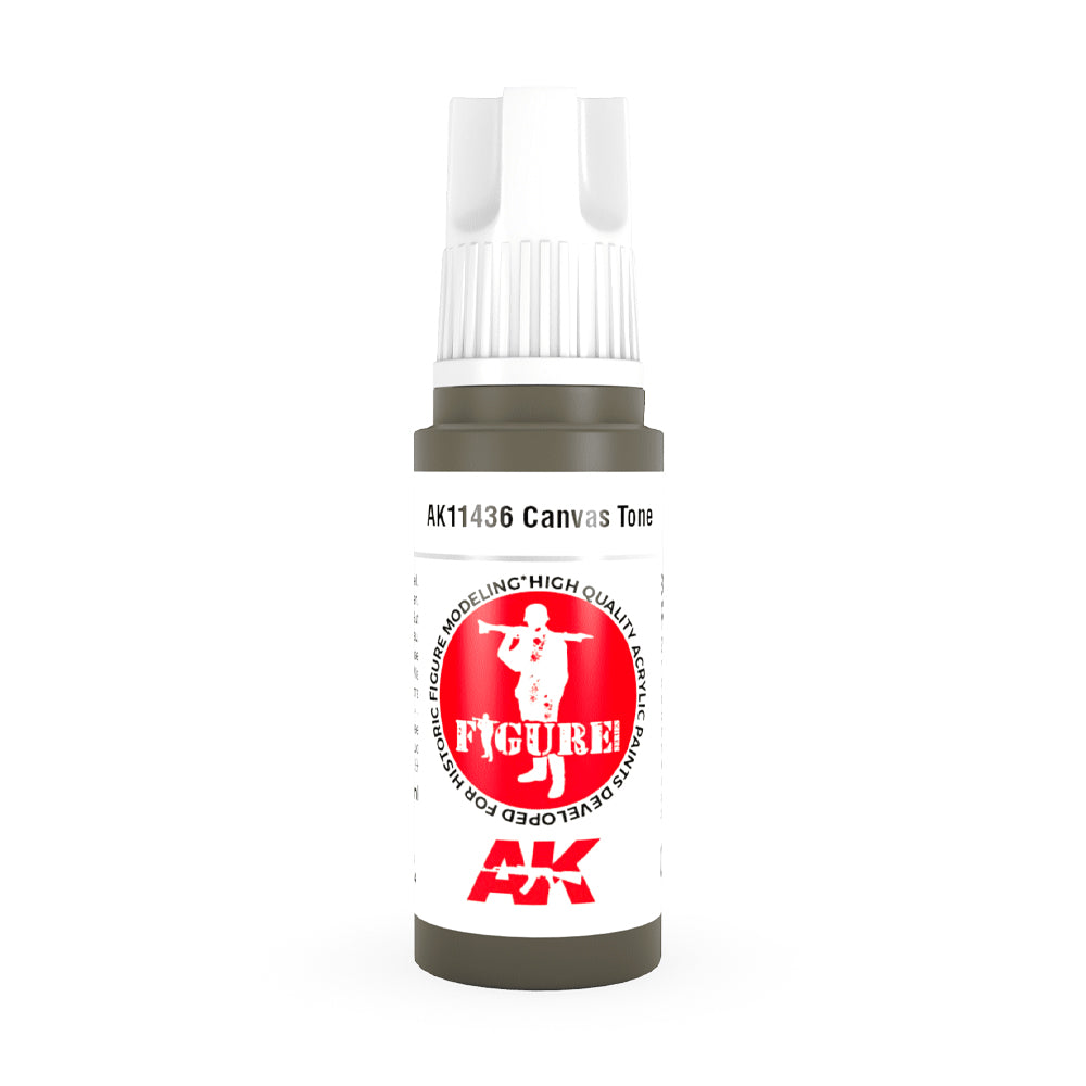 AK Interactive 11436 Canvas Tone 17ml 3G Acrylic Model Paint