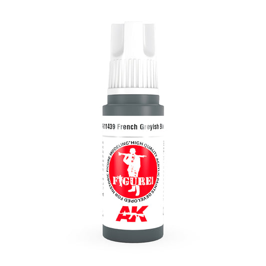 AK Interactive 11439 French Greyish Blue 17ml 3G Acrylic Model Paint