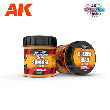 AK Interactive 1221 Sunrise Blaze 100ml Wargame Terrain Diorama