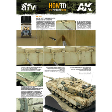 AK Interactive 123 Streaking Effects For OIF/OEF US Vehicles 35ml Enamel