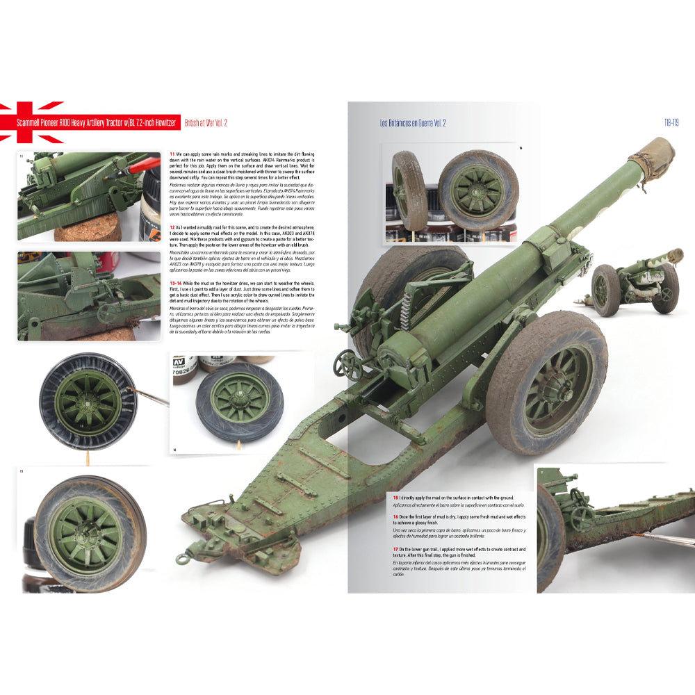 AK Interactive British At War WWII Vehicles Modelling Techniques Vol II AK130001