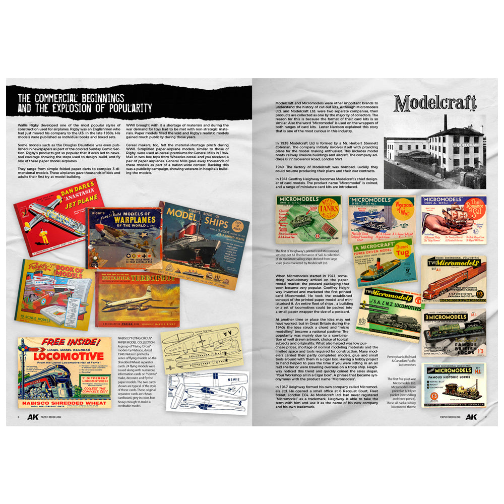 AK Interactive Paper Modeling Techniques Book - Michal Traj 130024