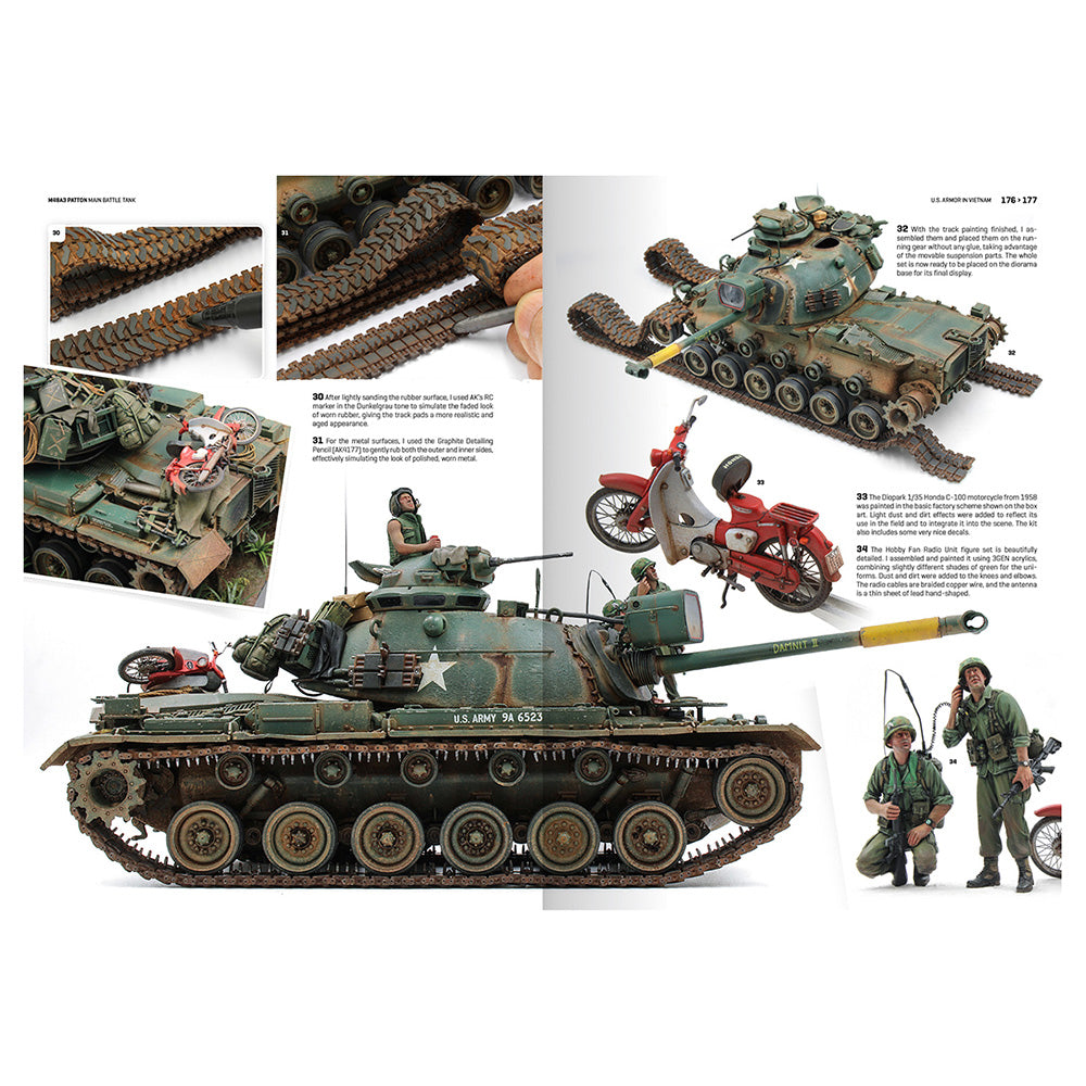 AK Interactive 130029 US Armour in Vietnam Book