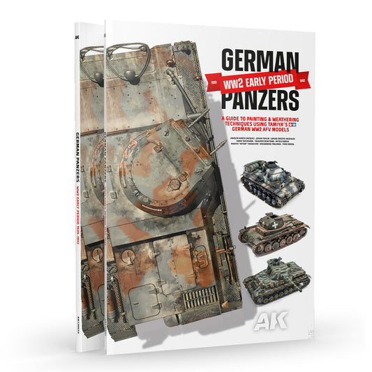 AK Interactive 130033 German Panzers WW2 Early Period 1939-1942 Guide Book