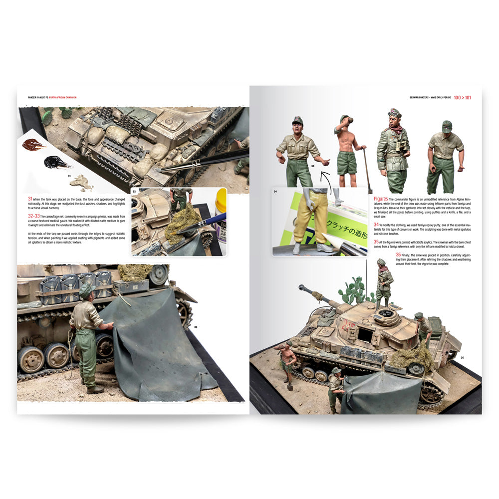 AK Interactive 130033 German Panzers WW2 Early Period 1939-1942 Guide Book