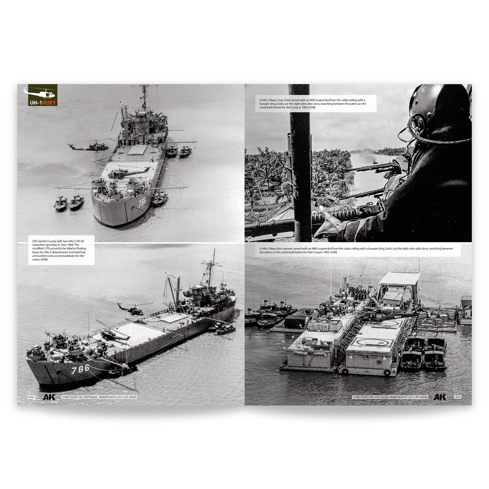 AK Interactive The Huey in Vietnam America's UH-1 at War Book AK130037