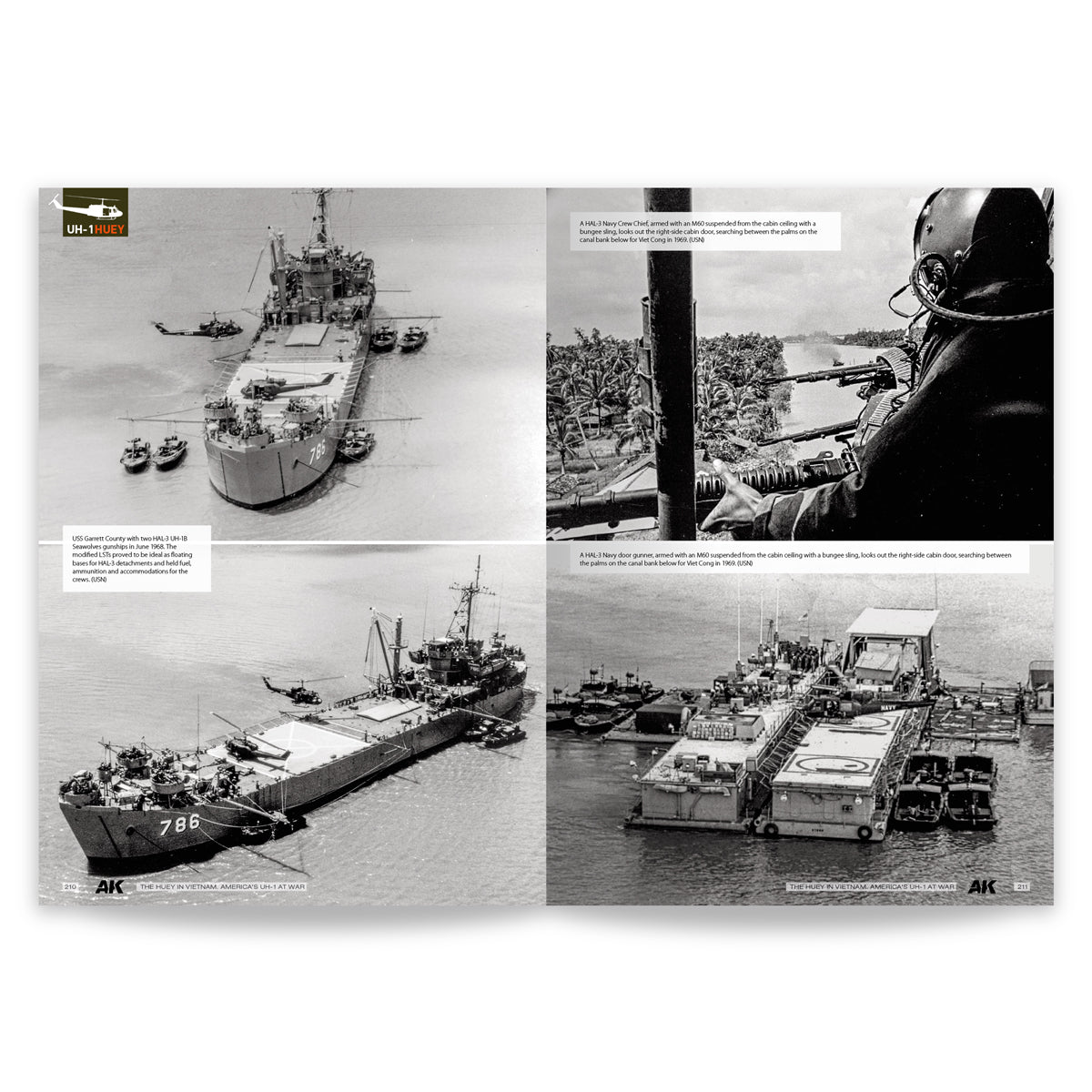 AK Interactive The Huey in Vietnam America's UH-1 at War Book AK130037